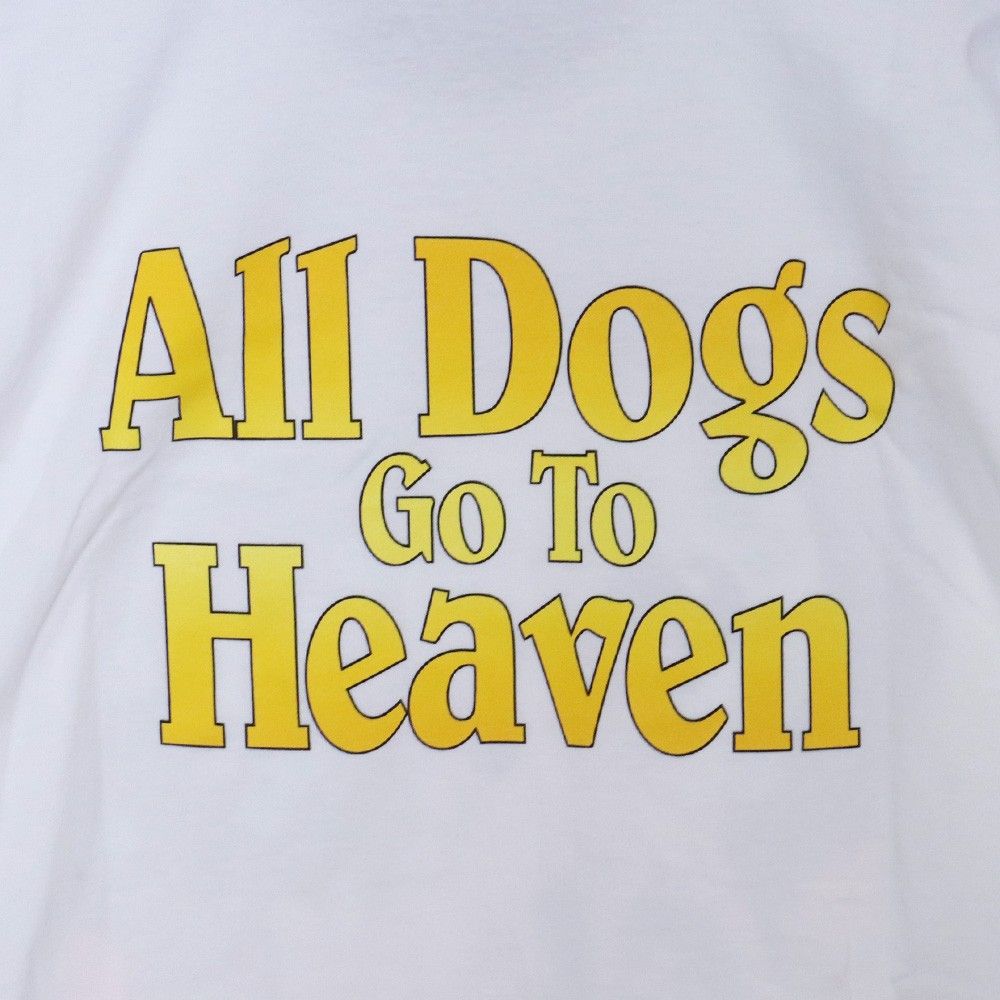 Supreme All Dogs to Heaven Tシャツ ホワイト S Supreme All Dogs Go To Heaven Tee White メンズ - FW25 - JP