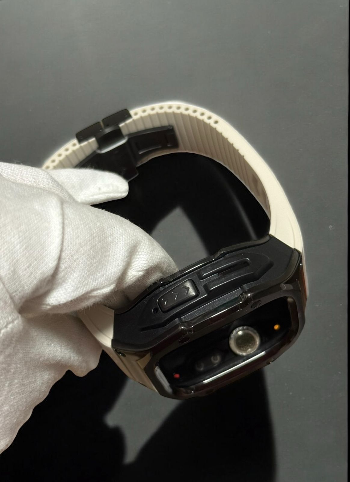  49 mm ステンレスケース ウルトラ アップルウォッチ カバー ケース Apple Watchラバーバンドベルト ultra 701 ラバーベルト 時計