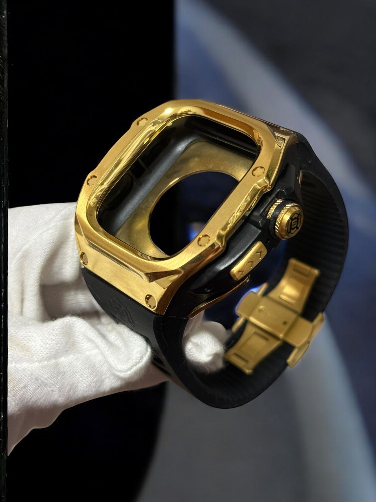 49mm ステンレスケース ウルトラ アップルウォッチ カバー ケース Apple Watchラバーバンドベルト ultra 702