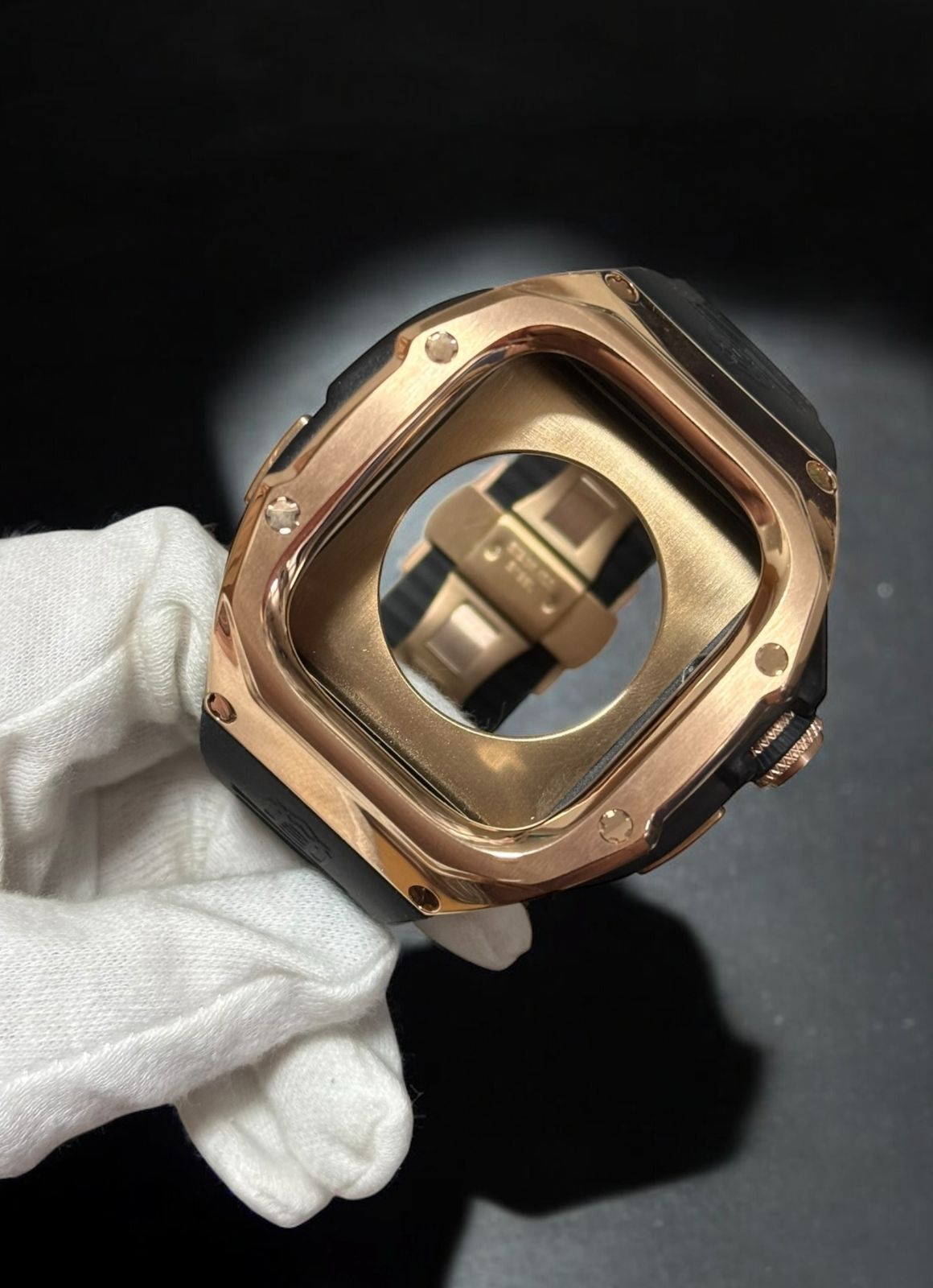 49 mm ステンレスケース ウルトラ アップルウォッチ カバー ケース Apple Watchラバーバンドベルト ultra 708