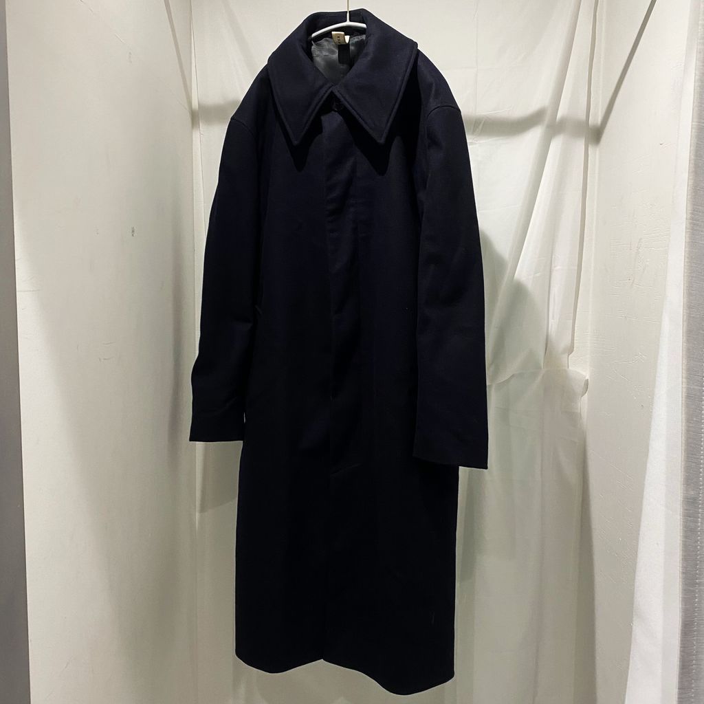 SUNFLOWER サンフラワー WINTER COAT コート ネイビー size48【中目黒