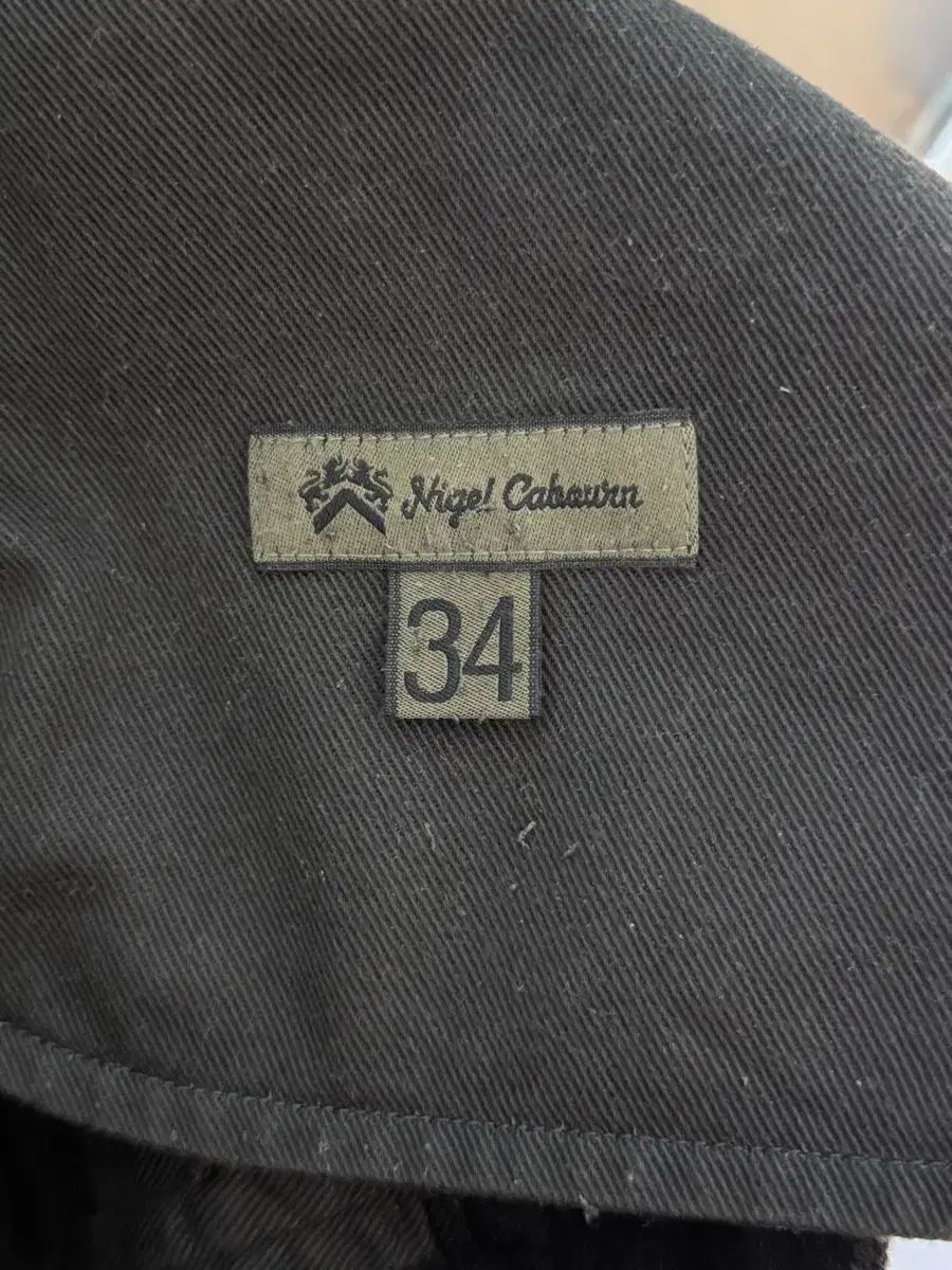  Nigel Cabourn ナイジェル ケーボン british army pant ブラックデニム 34 その他 デニム ジーンズ