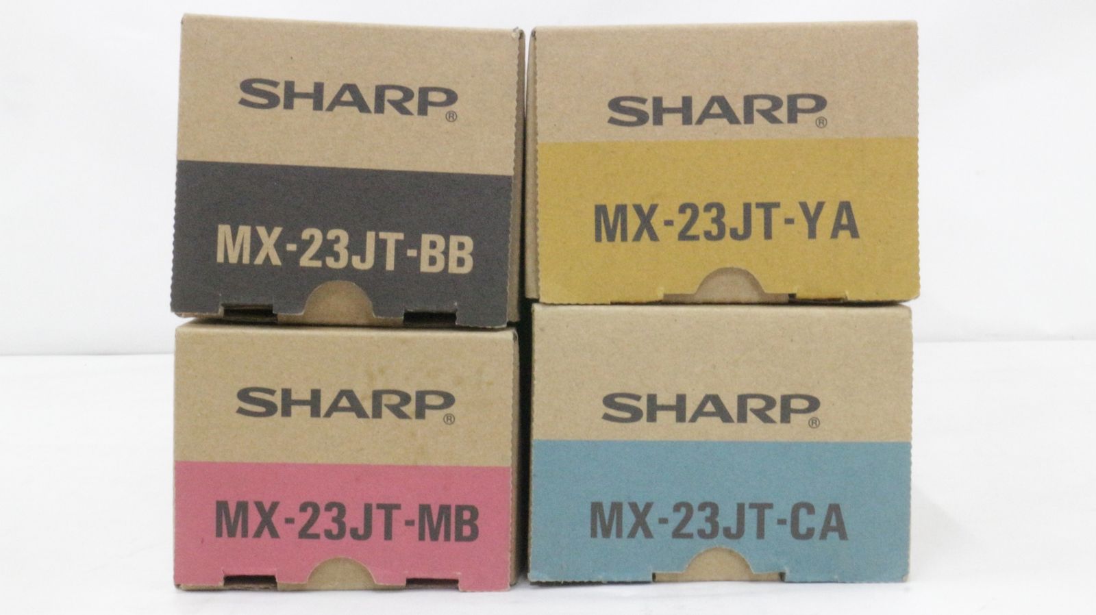シャープ 純正 トナー MX-23JT 4色 シアン マゼンタ イエロー ブラック SHARP ITSHQZGH0CIM-D-F06-byebye