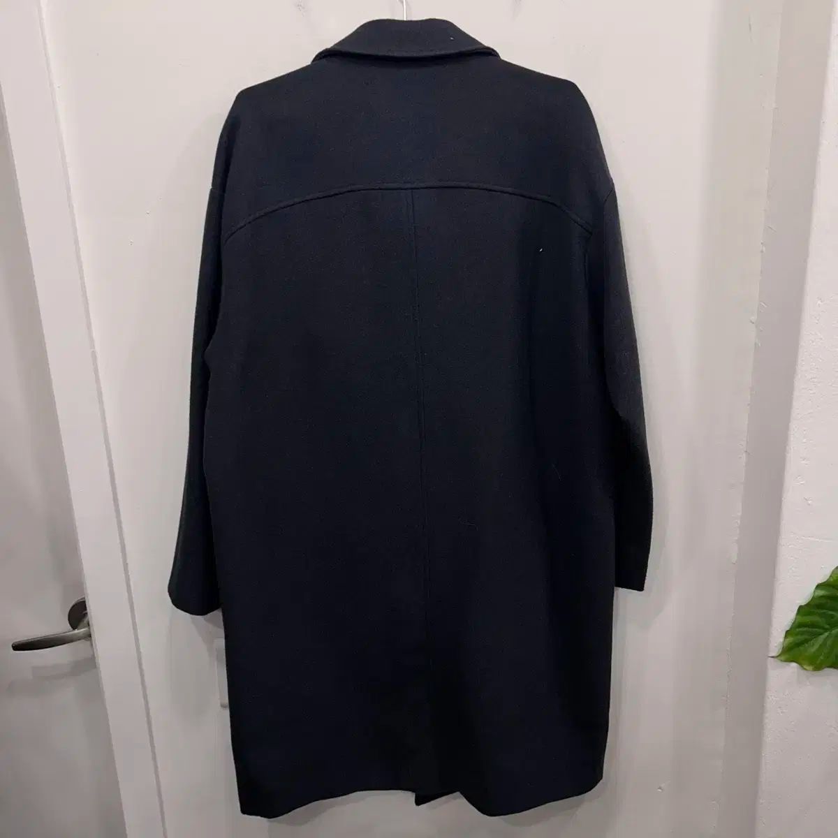 ONE POINT SEOUL ウール ヘリンボーン ダッフル ロングコート KANDAIZUMI_COM