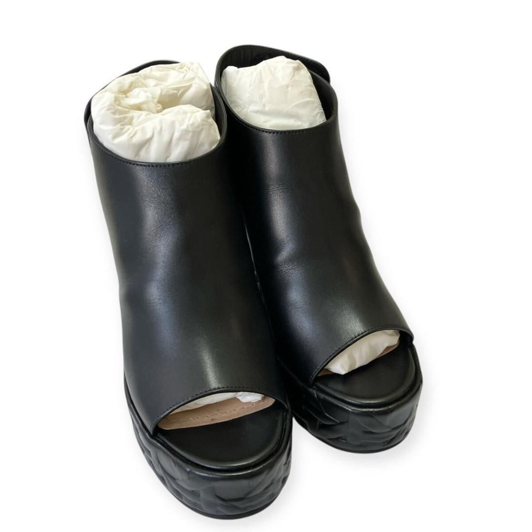  Dior ディオール ATTITUDE ウェッジソール サンダル カーフスキン サンダル サンダル ミュール