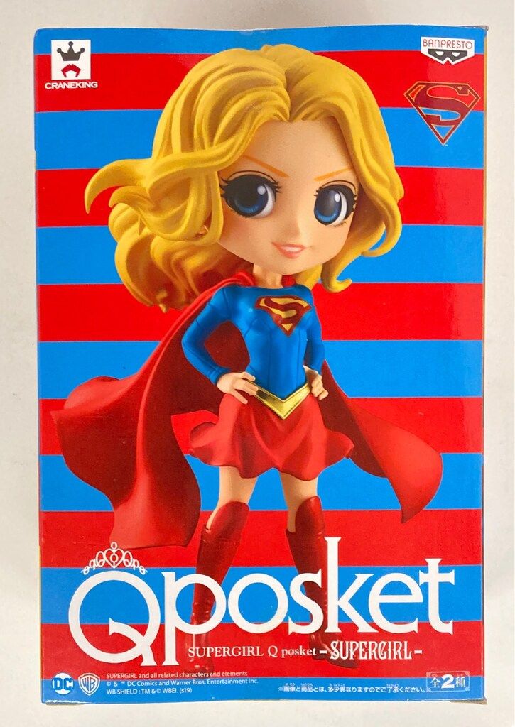 【 送料無料 】スーパーガール Q posket SUPERGIRL 全2種セット ノーマル レアカラー 通常カラー 特別カラー スーパーガール フィギュア Qposket SUPERGIRL 人形 新品未開封 - メルカリ