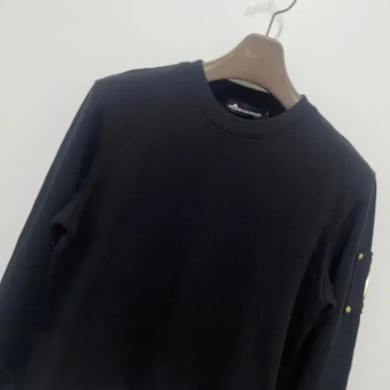  MOOSE KNUCKLES ムースナックルズ ロゴ スウェットシャツ ブラック トレーナー スウェット トップス