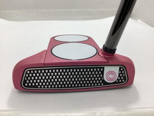 中古】 オデッセイ O WORKS PINK 2・BALL 32インチ パター PT スチール