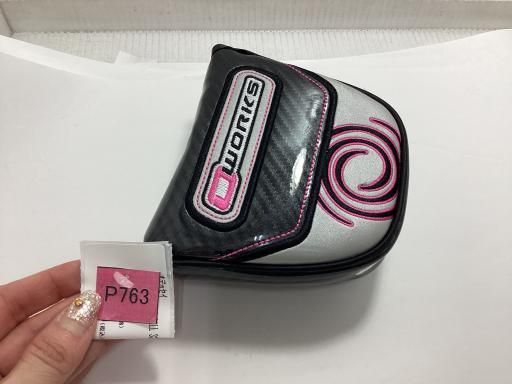 中古】 オデッセイ O WORKS PINK 2・BALL 32インチ パター PT スチール