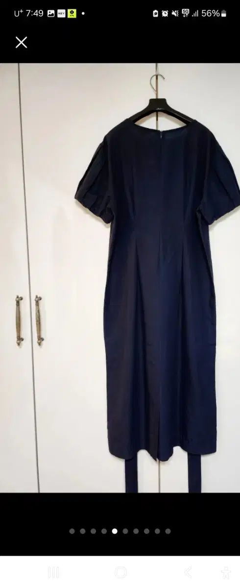 リネンロングワンピース