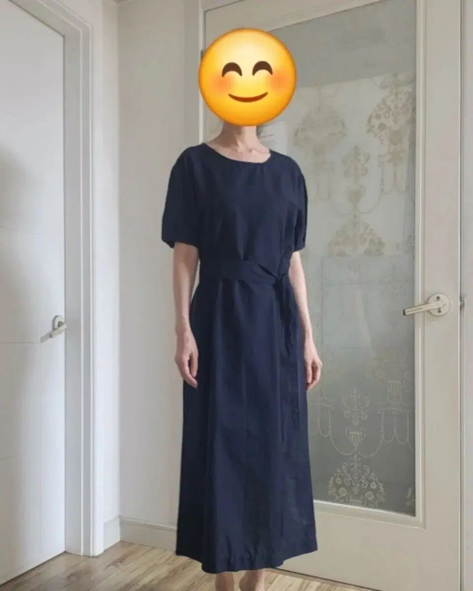 オル ORR リネンロングワンピース L