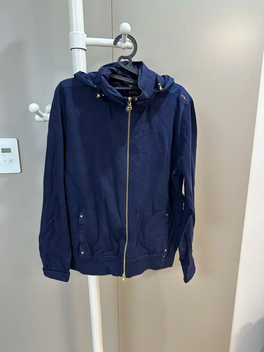 状態良し デザイン ラルフローレン ゴルフ ネイビー WHO フード ジャケット L