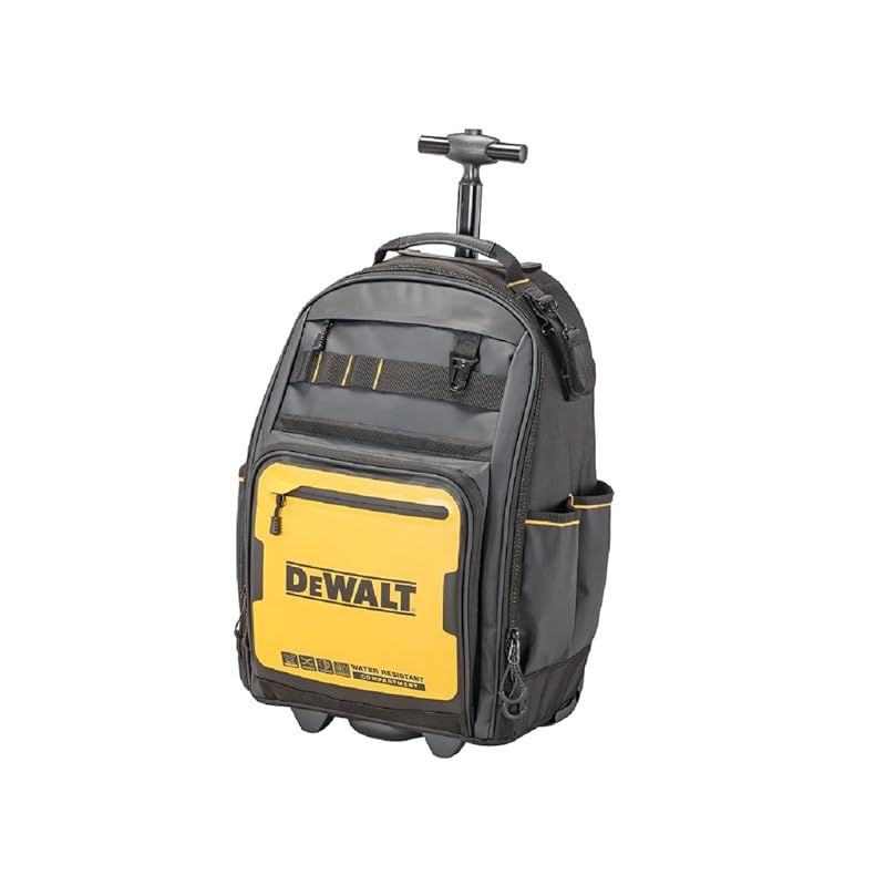 デウォルト DEWALT キャスター付きバックパック 撥水 撥塵 耐久性 収納ケース ツールバッグ 収納BOX 工具箱 道具袋 鞄 DIY ストレージ DWST60101-1 1