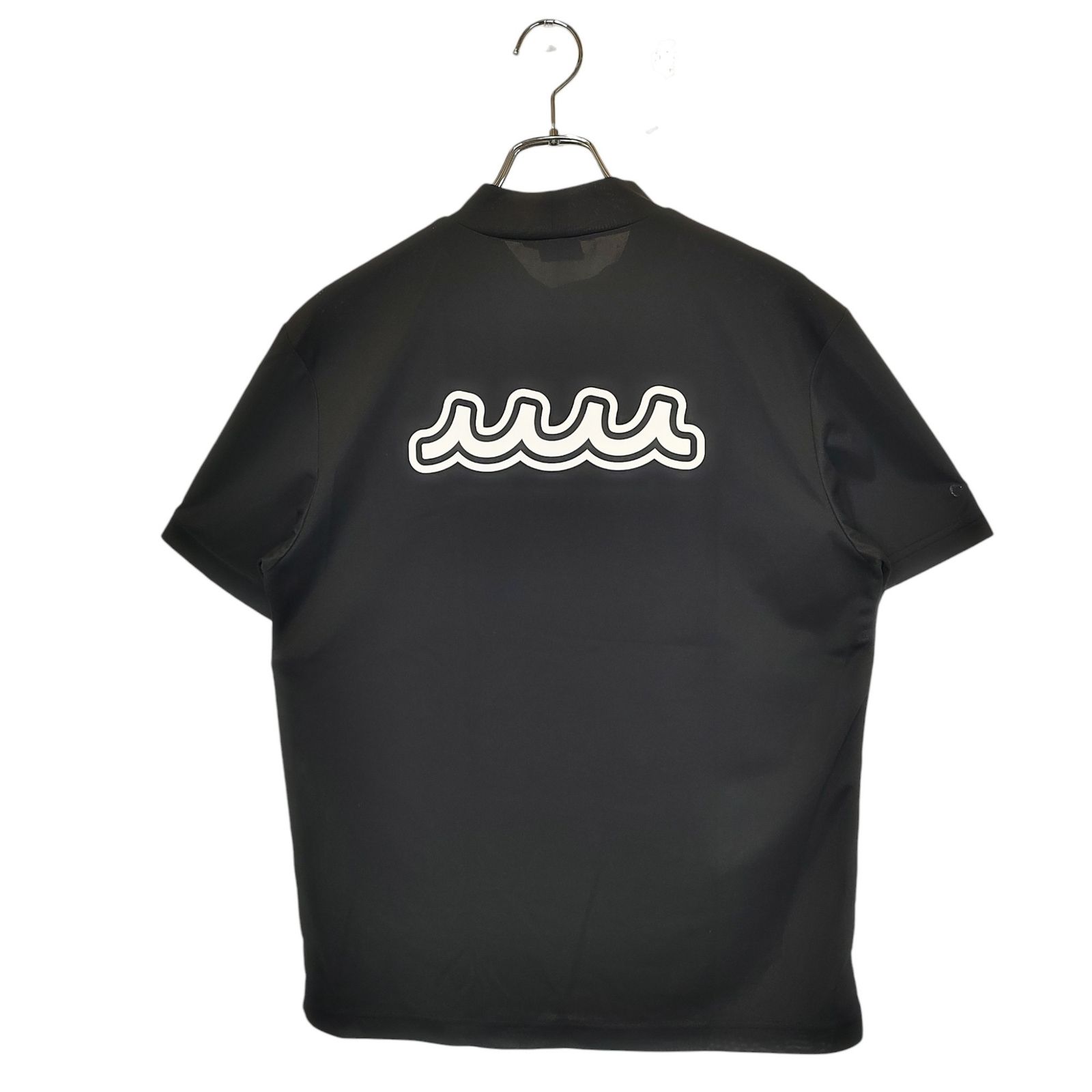 muta MARINE ムータ マリン モックネック 半袖 Tシャツ YMMY-230741 5 ブラック メンズ