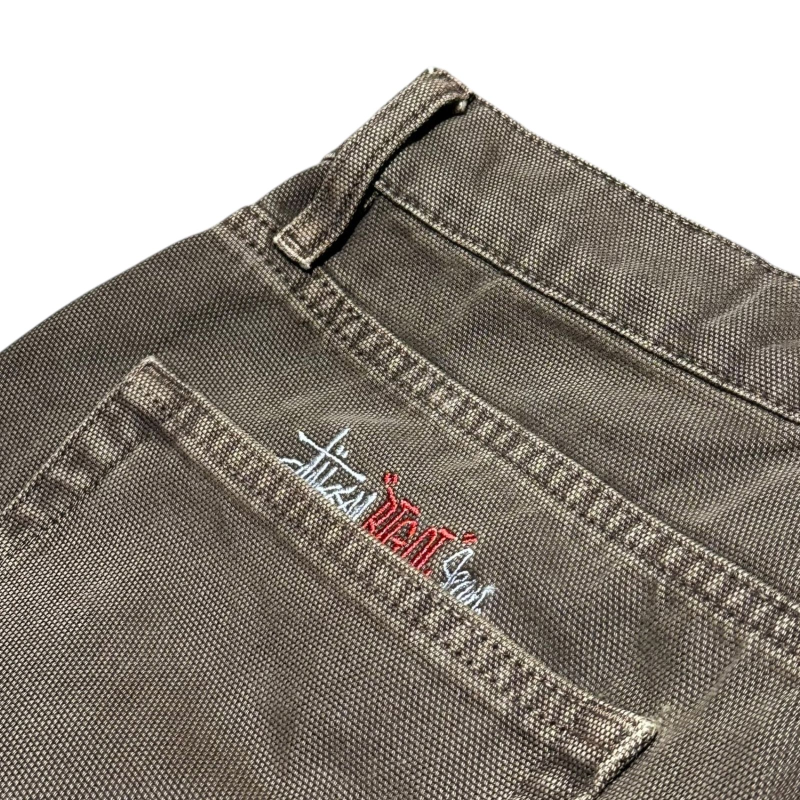 パンツ stussy washed canvas big ol' jeans 30 Stüssy Big Ol' Jean Washed Canvas Black