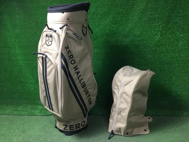 返品OK ゴルフ用品 ZERO HALLIBURTON ゼロハリバートン 9型 差込口の口径22.9センチ