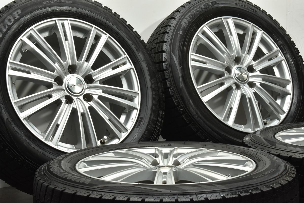 バリ溝 JOKER 17 in 7 J 53 PCD 114 3 ダンロップ ウィンターマックス WM 02 215 60 R C HR オデッセイ SKフォレスター クロストレック