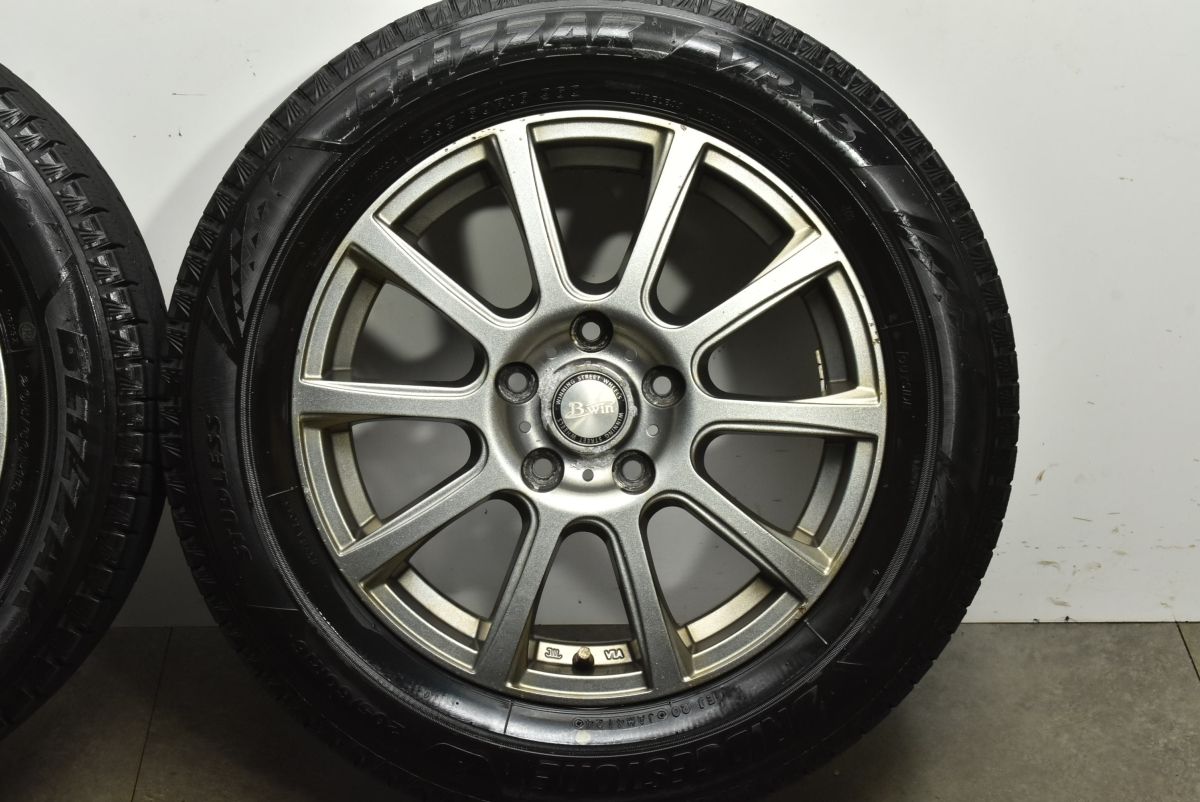  ノア ヴォクシー等に B win 16 in 6 5 J 53 PCD 114 3 ブリヂストン ブリザック VRX 205 60 R エスクァイア ステップワゴン 16インチ タイヤ ホイールセット