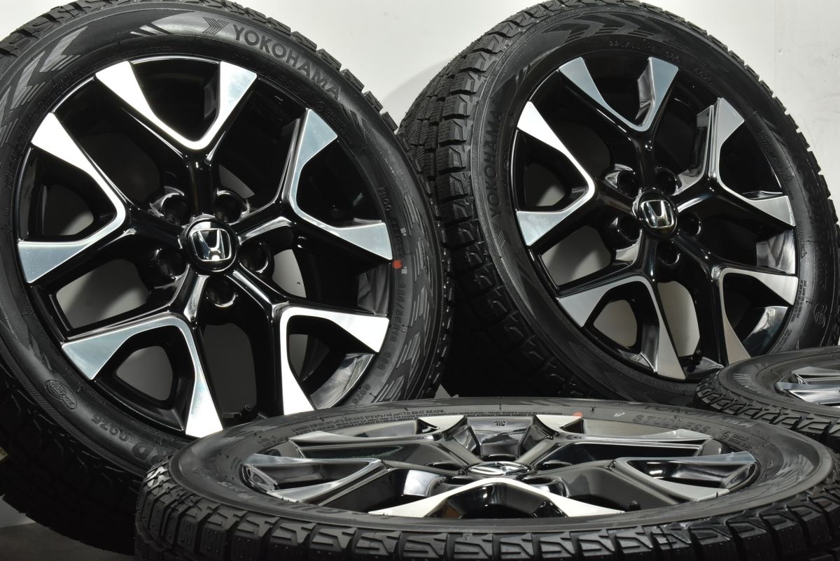 スタッドレス ホンダ ZR V 18 in 7 J 50 PCD 114 3 ヨコハマ アイスガード G 075 225 55 R 製 HONDA バリ溝