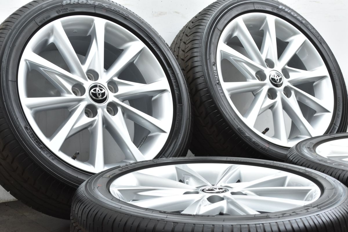 ホイールのみ可 トヨタ プリウスα Sツーリングセレクション 17 in 7 J 45 PCD 114 3 トーヨー プロクセス R 35 215 50 ノア 流用