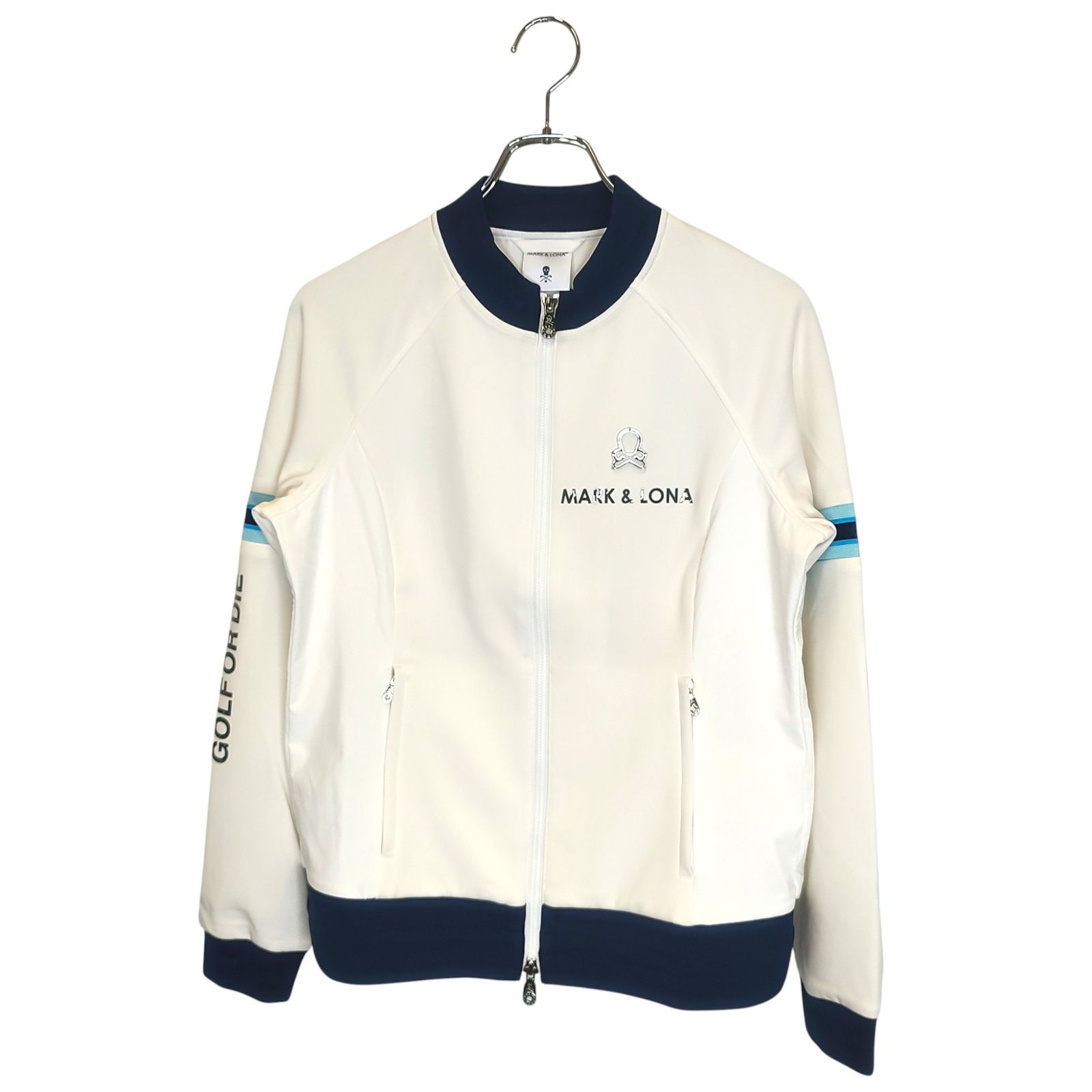 MARK＆LONA マークアンドロナ ゴルフ 25SS Ventura Mesh-Panel Zip