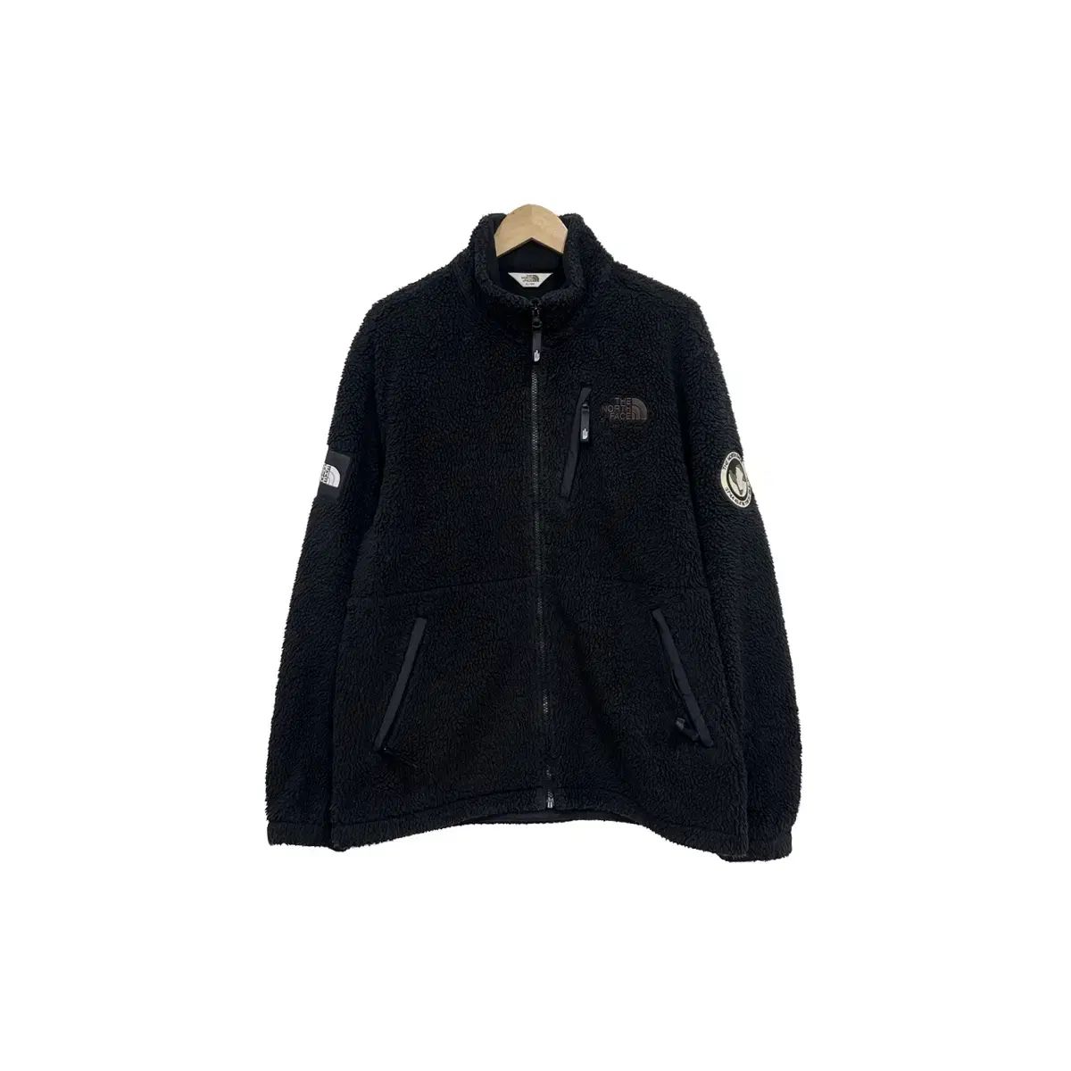 ノースフェイス ホワイトレーベル リモ フリース シェルパ ジップアップ ジャケット
