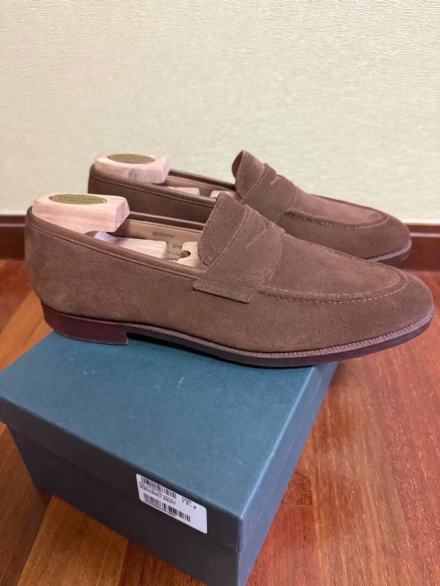 Crockett-Jones クロケット-ジョーンズ シドニー スナッフ スウェード uk 8