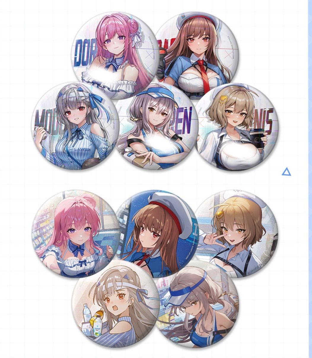 中国限定」勝利の女神：NIKKE ローソン限定コラボグッズ