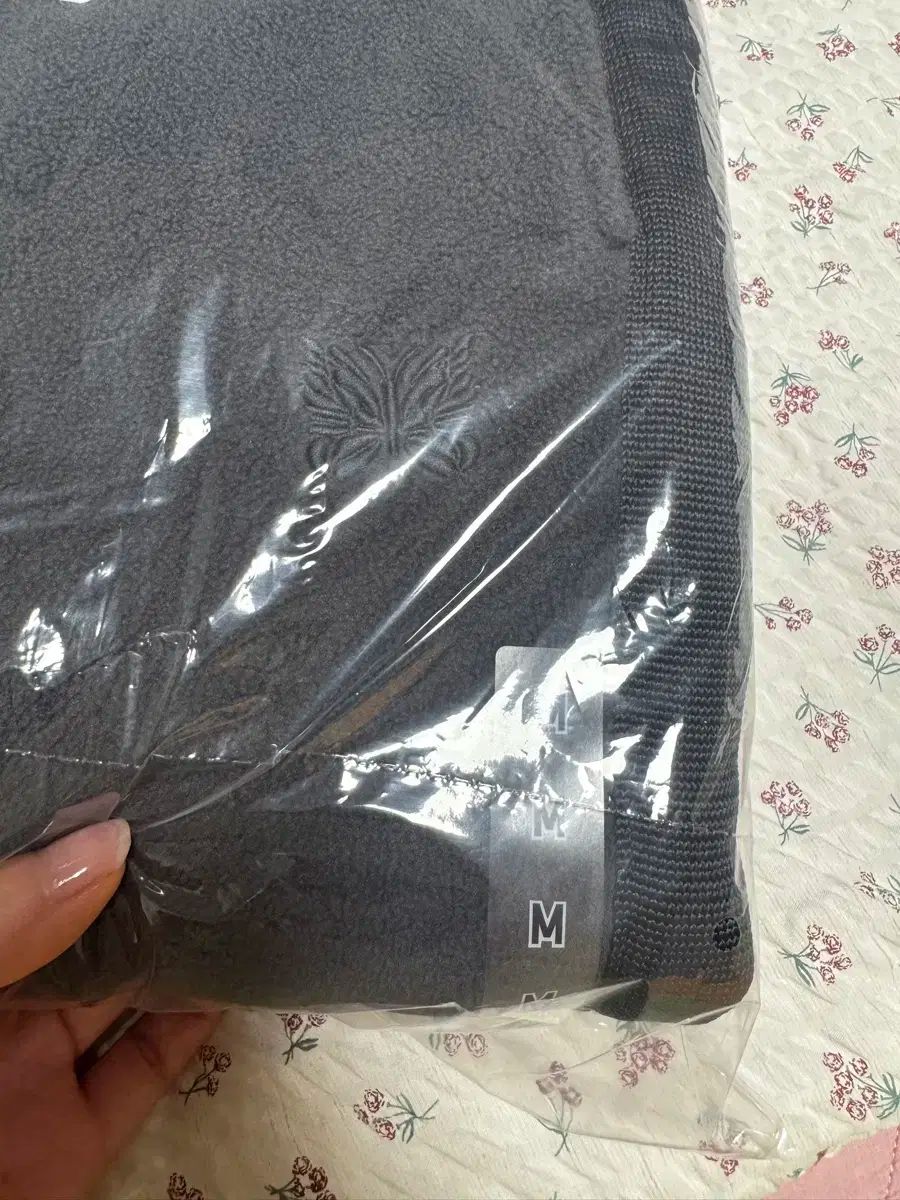 ユニクロ x Needles フリース ワイド パンツ M ダークグレー