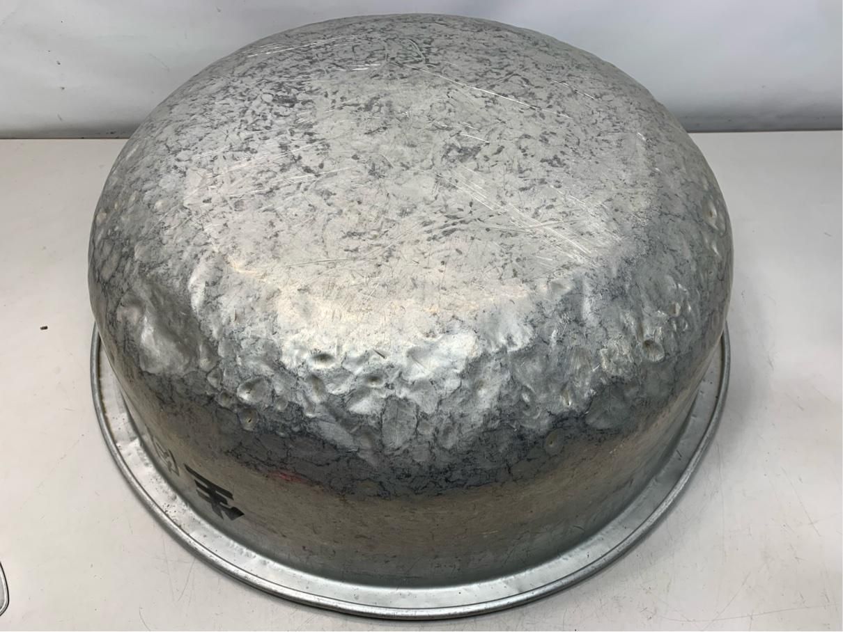 特大 アルミボウル Φ60cm 業務用 精肉 生肉 厨房器具 HNH レトロ 厚手 打出し たらい A9369C18 NEXPOTALLINN_EU