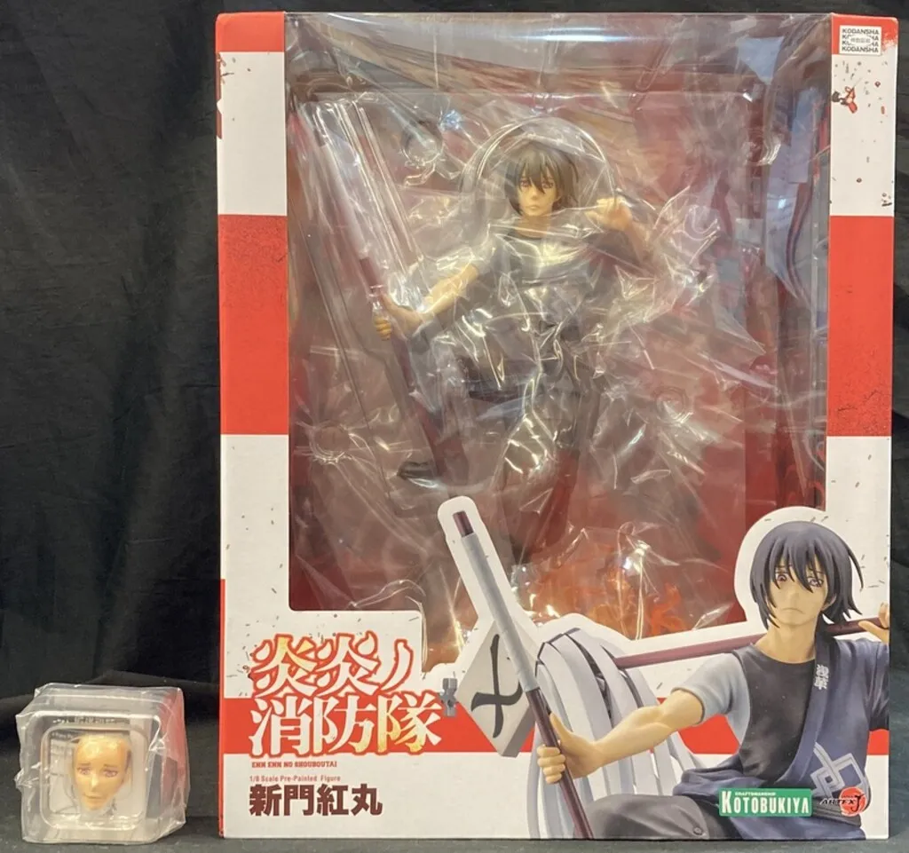 ARTFX J 炎炎ノ消防隊 新門紅丸 特典付きフィギュア ARTFX J 新門 紅丸｜炎炎ノ消防隊｜男性キャラクター フィギュア