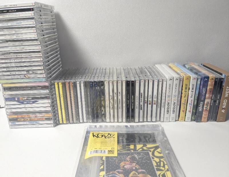 WEST. シングルCD、アルバム 71本セット まとめ売り WEST. AWARD Blu