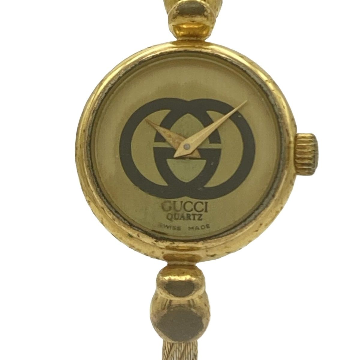 GUCCI グッチ 腕時計 - 2047.1L レディース ゴールド