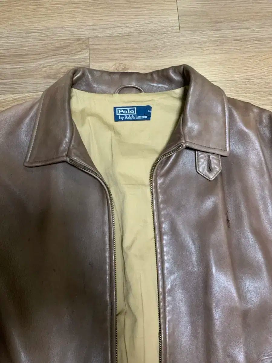 90s ポロ マックスウェル ブラウン リーダージャケット