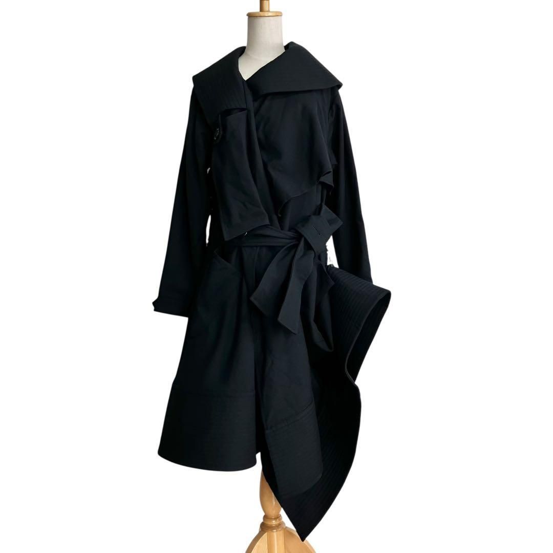 alice auaa アシンメトリー ウール ロングコート 変形 サイズ3