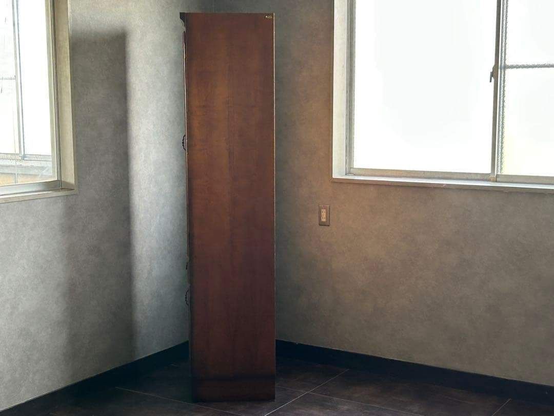 レトロ karimoku カリモク コロニアル カップボード キャビネット GZ