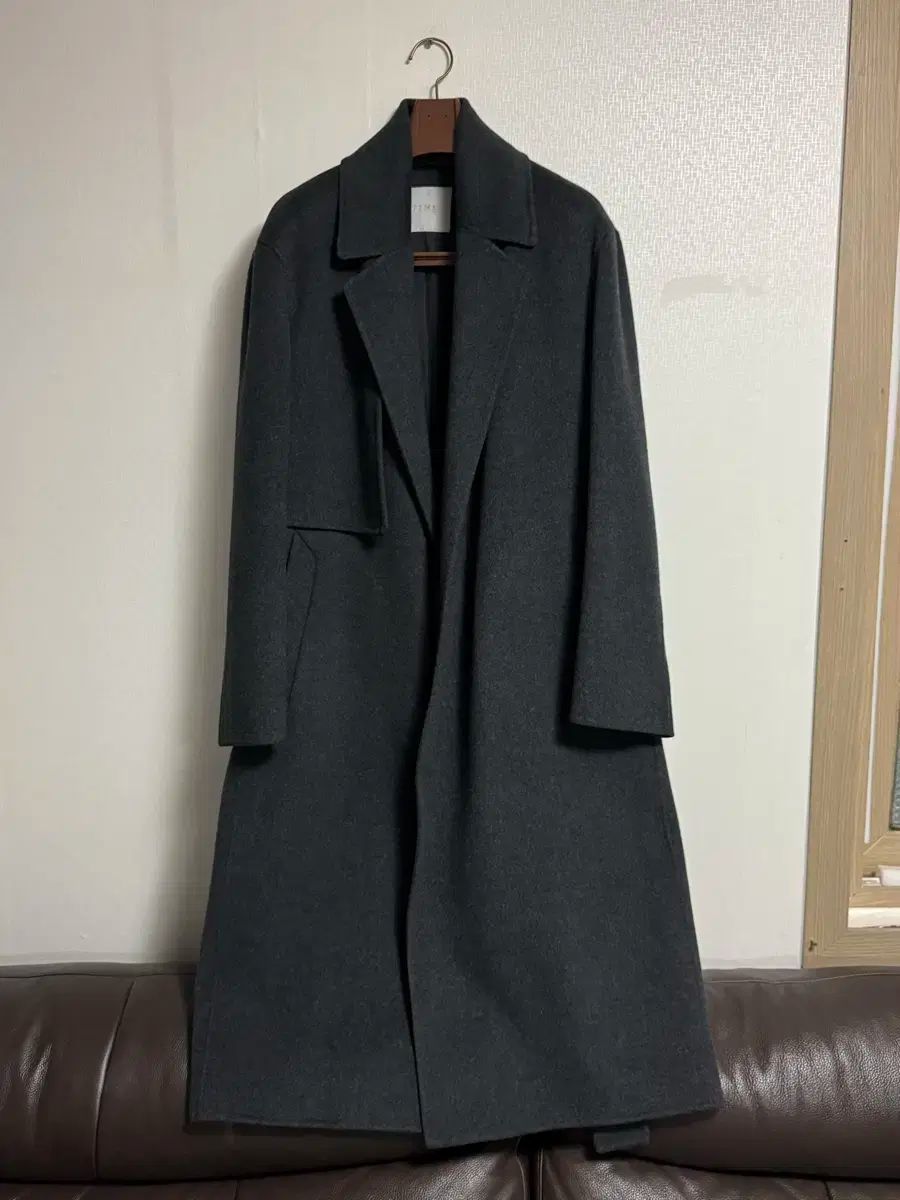 TIME HOMME タイムオム ガンフラップ ローブ コート 105