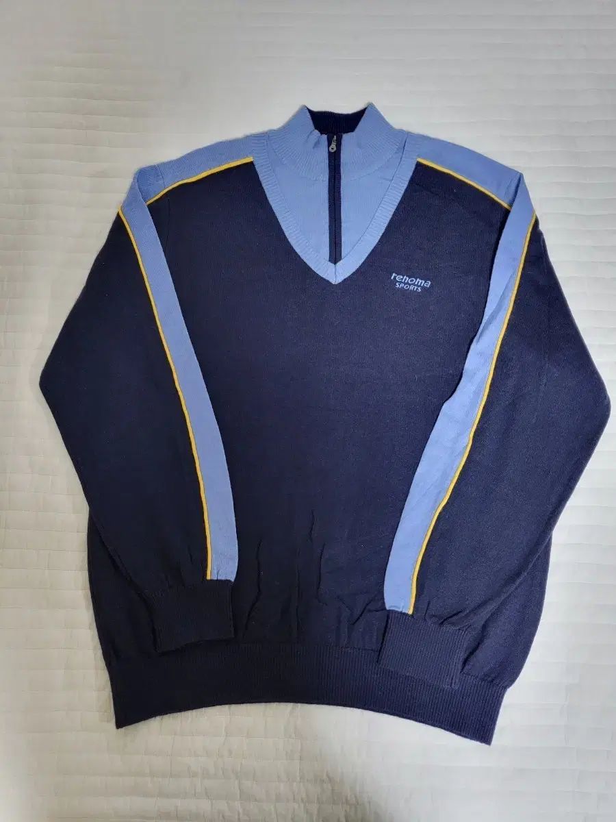 レノマ ゴルフ ハーフジップアップニット