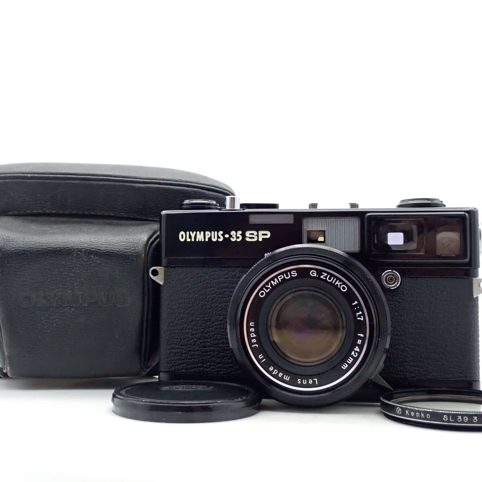 OLYMPUS 35SP 35 SP ブラック G.ZUIKO 42mm f 1.7 レンジファインダー フィルムカメラ 250690