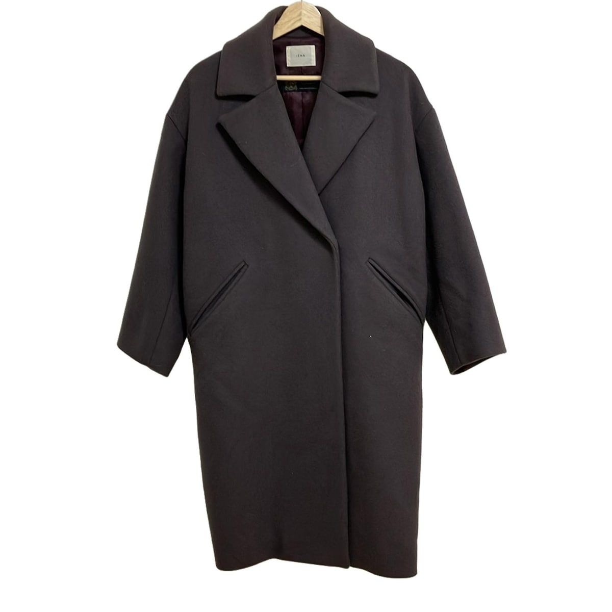 IENA イエナ コート サイズ36 S レディース - グレーブラウン 長袖 秋 冬