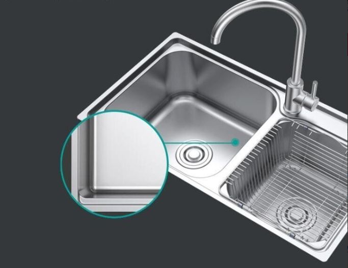 2槽シンク 食器洗いシンク