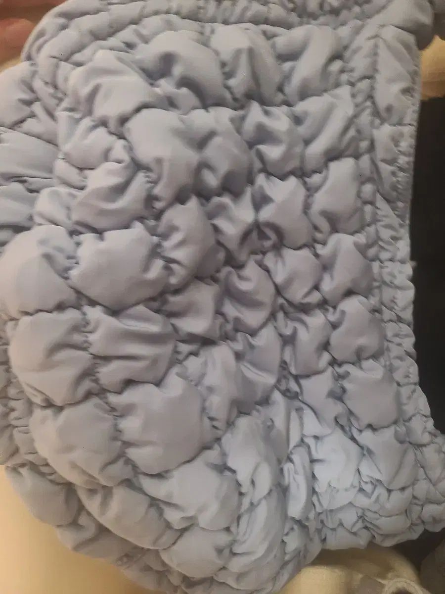 COS コス キルト キルティングバッグ ミニサイズ スカイブルー