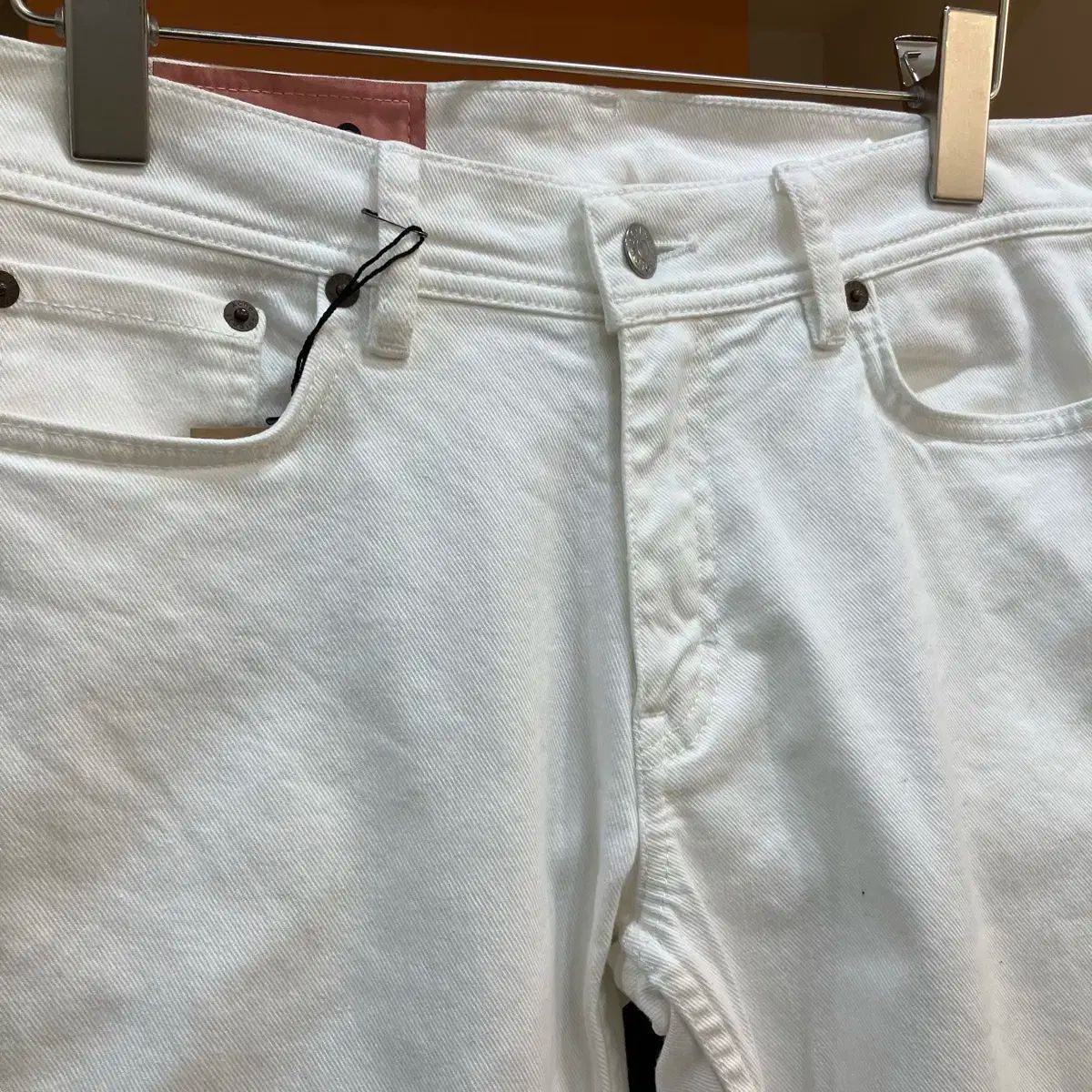 Acne Studios アクネストゥディオズ 白 デニム パンツ 28 DECORATOM_COM_BR