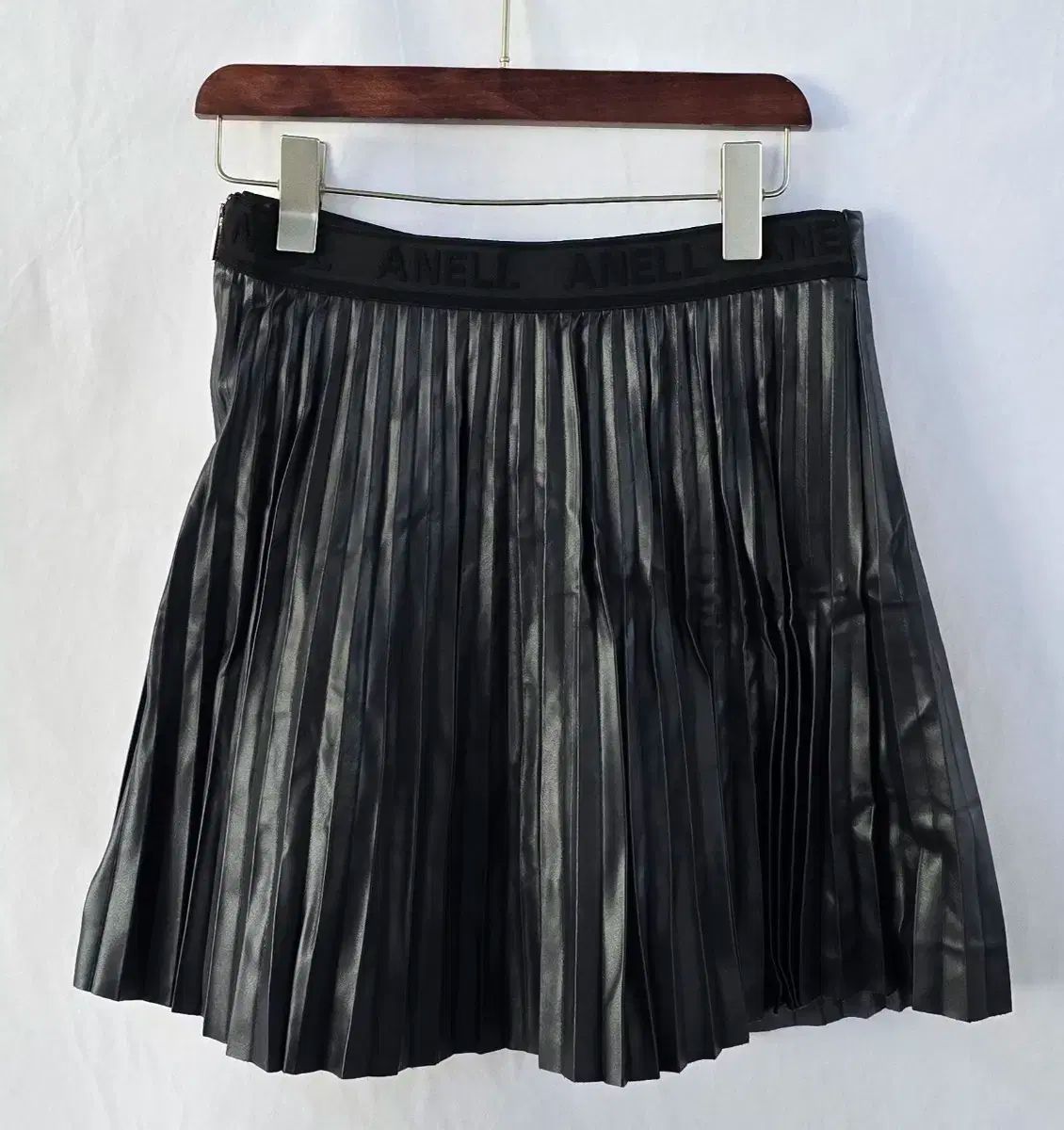 アネルゴルフ ボールド プリーツ スカート m ロイヤルブラック