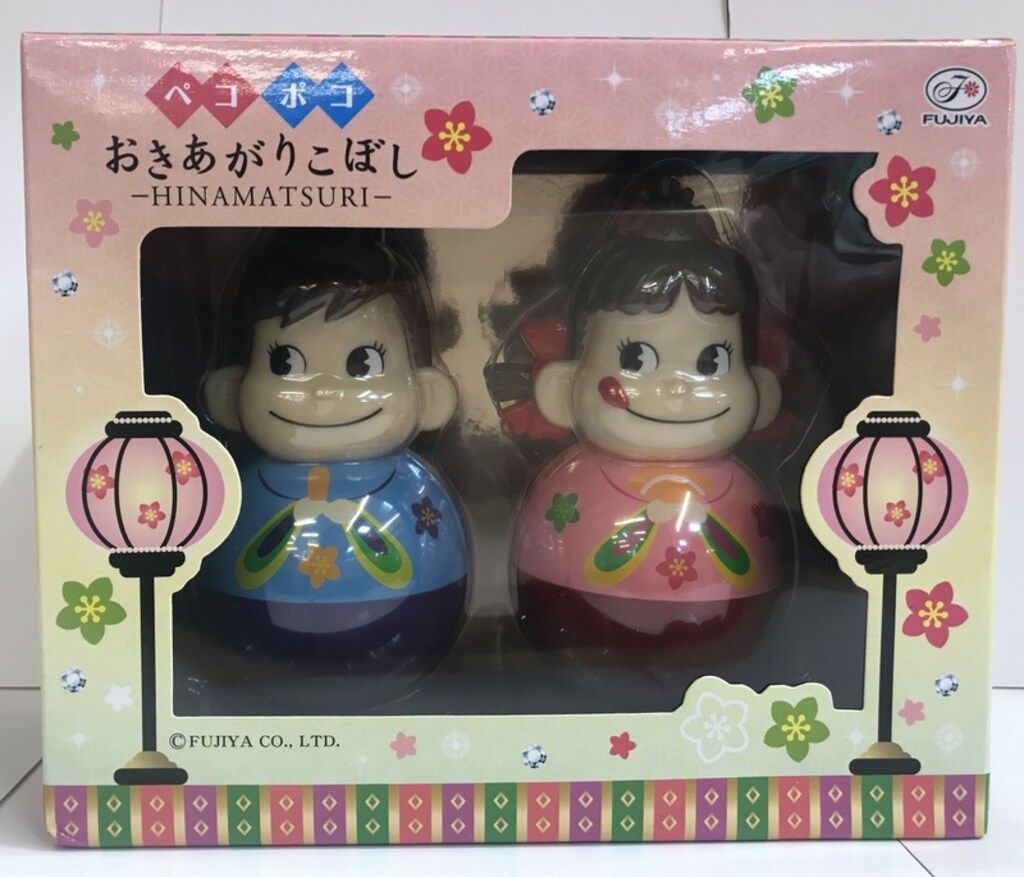 アイドルペコちゃん&プリティペコちゃん 不二家ペコポコマスコット人形