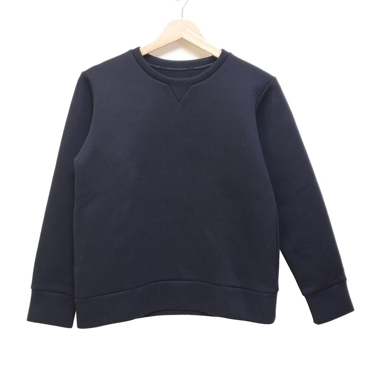 THE NORTH FACE ノースフェイス トレーナー サイズM レディース - 黒 長袖 テックエアースウェット