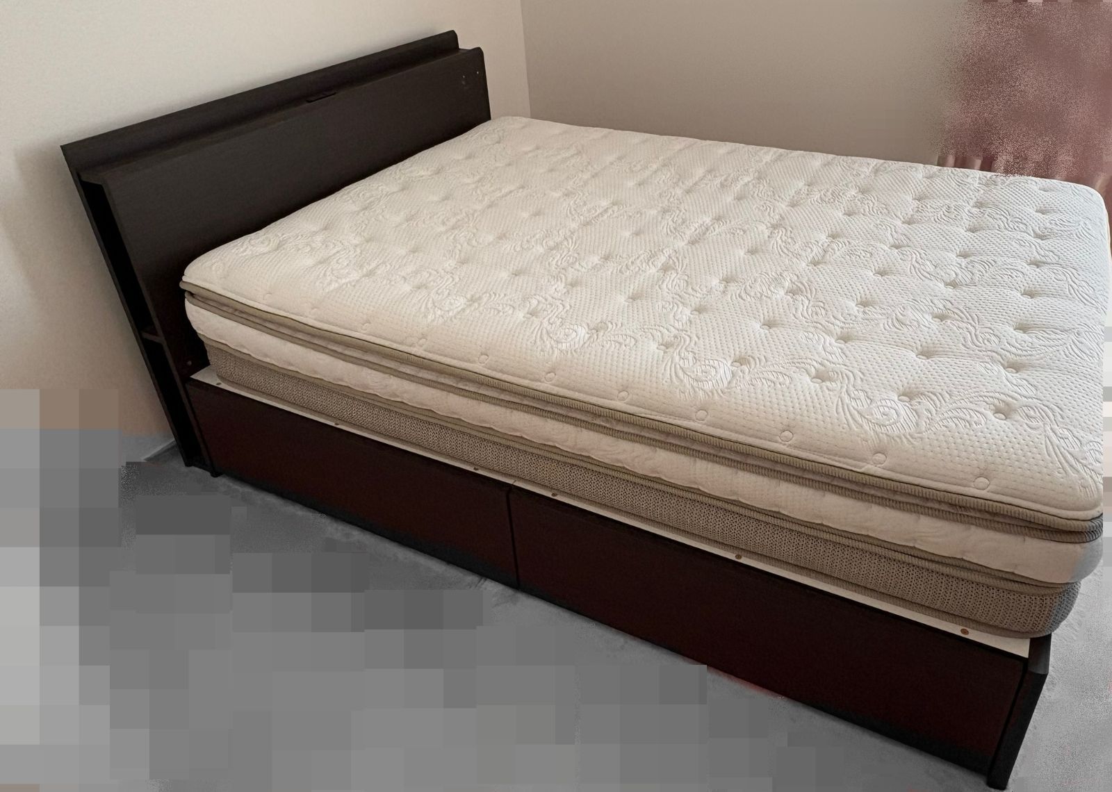 GL111 山口県下松市より ダブルベッド ニトリ Nスリープ