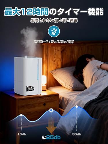 加湿器 スチーム式X超音波式