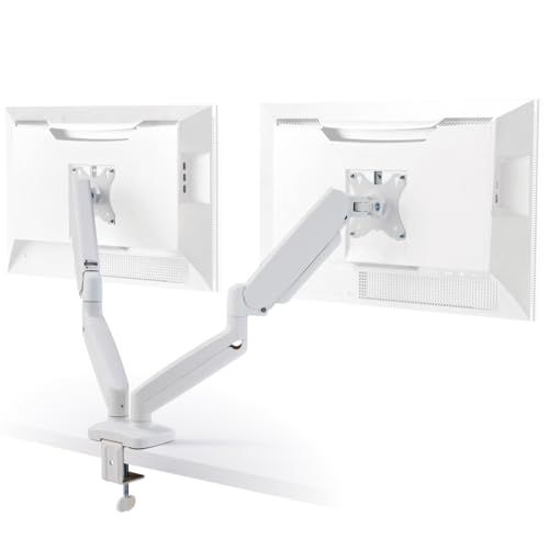 エレコム モニターアーム ディスプレイアーム ガス式 13 32インチ対応 VESA規格対応 耐荷重2 8 ホワイト DPA-DL08WH 03a492af