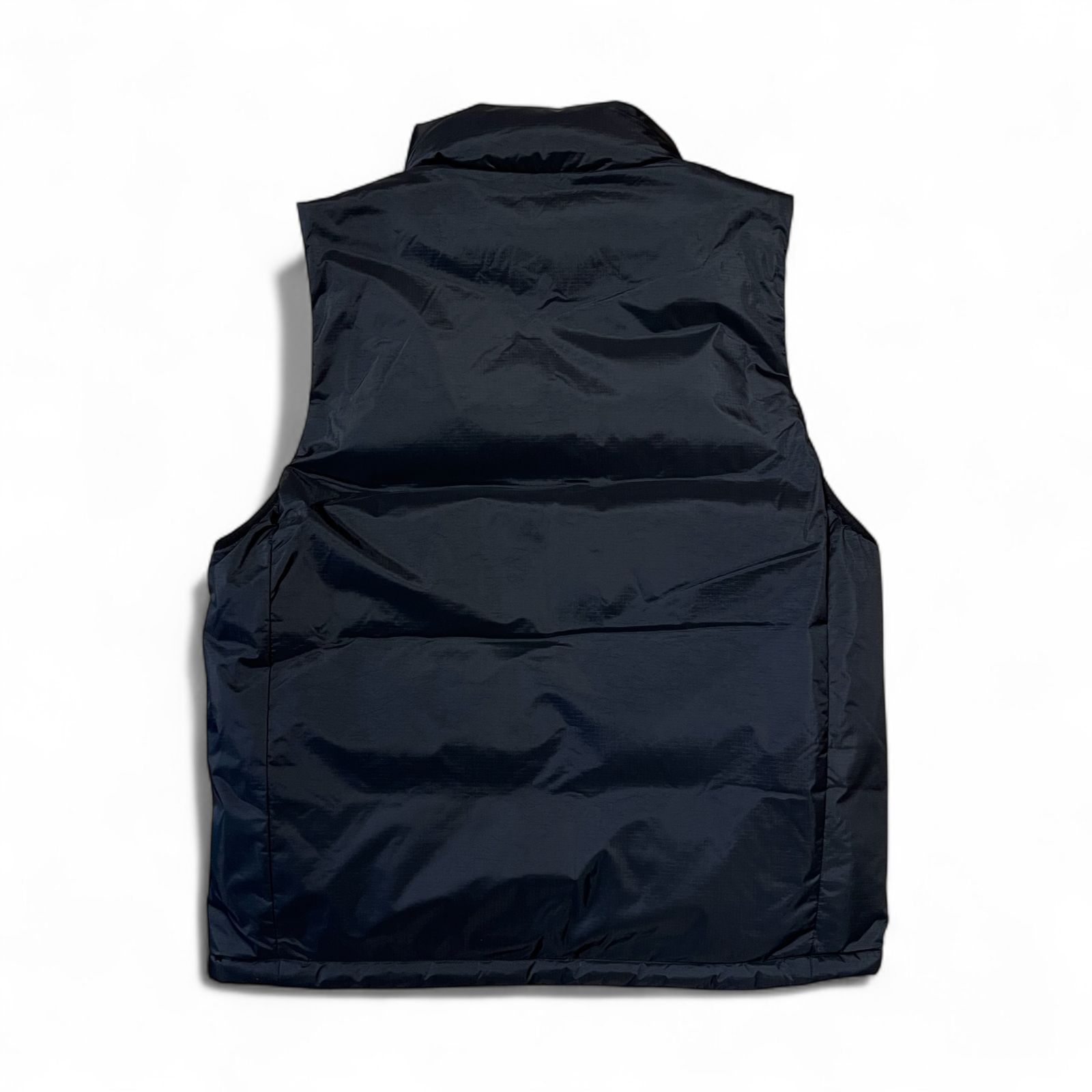 NANGA ナンガ L XL AURORA TEX STAND COLLAR DOWN VEST BLACK オーロラテックス スタンド ダウンベスト アウトドア キャンプ 760FP 20000mm